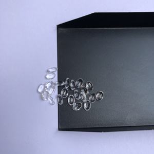 หินควอตซ์คริสตัลธรรมชาติขนาด 3 มม. 4 มม. ทรงรี ตัดแบบเจียระไน  ขายส่งจากโรงงานในอินเดีย ราคาดีที่สุด ปี 2025 - Product Image 2