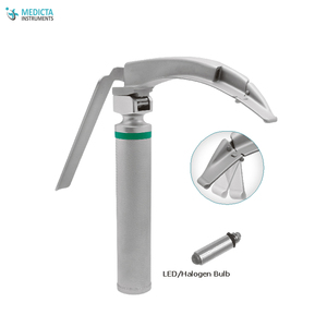 MacIntosh Blade No. 2 Integrated Laryngoscopes- Fiber <b>optic</b> Laryngoscope - Product Image 1
