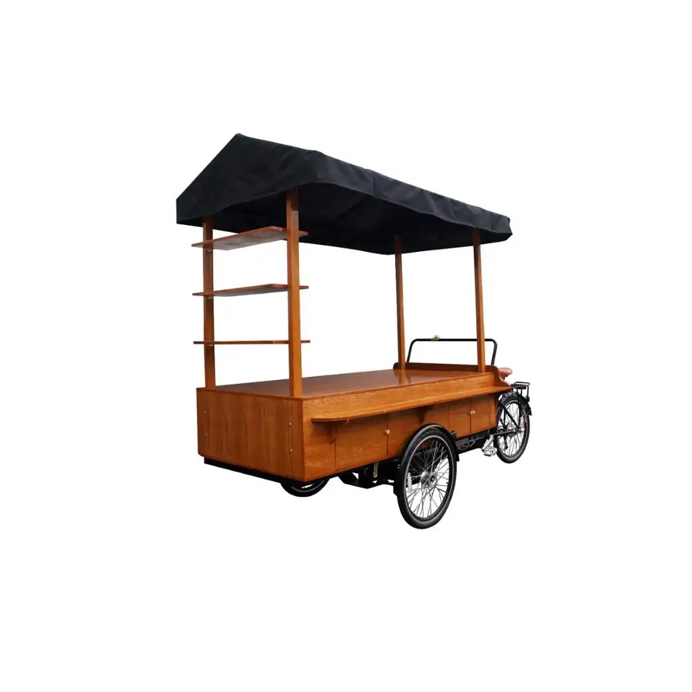 Downtown Vending Electric Mobile Bike Coffee Cart for Sale