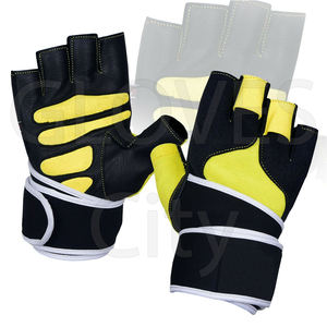 GANTS de fitness personnalisés unisexe Gants de musculation en cuir à prise solide Gants de gymnastique respirants - Product Image 1