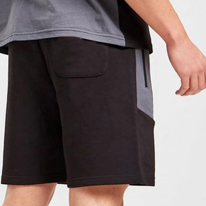 Wholesale Sports Gym Jogger <b>Shorts</b> Running <b>Men</b> <b>Short</b> <b>Black</b> Custom 100% Cotton - Product Image 2