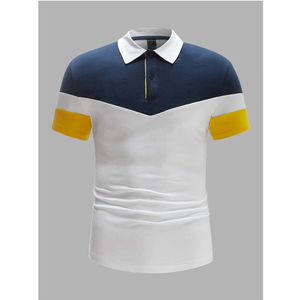 Polo con diseño de logotipo personalizado para hombre, camiseta de manga corta 100% de algodón, camisetas informales de Golf, alta calidad, OEM - Product Image 1