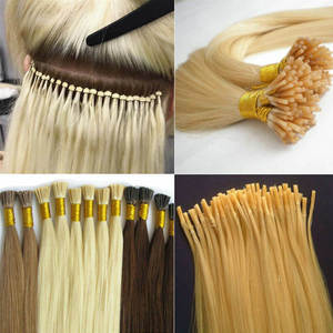 Wholesale High Quality 32-Inch I-Style Raw U/V Vietnamese Virgin Remy Hair Extension Natural Look <b>Wig</b> for <b>Braiding</b> - Product Image 3