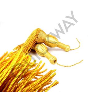 Borlas de seda y bulón con borlas, cordoncillo decorativo con borlas de borlas - Product Image 1