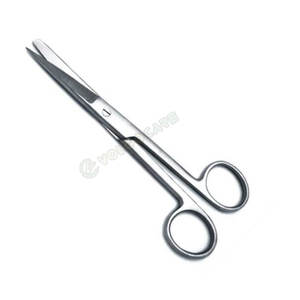 2024กรรไกรผ่าตัด Mayo สแตนเลสขนาด6.5ซม. 150มม. เครื่องมือผ่าตัดแบบแมนนวล - Product Image 6