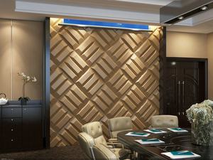 Panneau mural 3D Décorations de panneau de mousse mural de luxe imperméable à haut rebond, panneau mural intérieur isolé en mousse 3d - Product Image 2