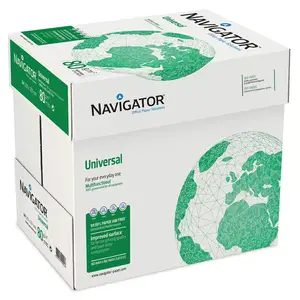 Papel de navegador de calidad/a4 paper ream Navigator/papel universal 80gsm a4 blanco - Product Image 1