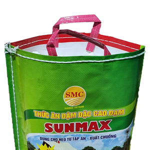 Bolsas tejidas de PP ecológicas y reciclables de Vietnam, 100Kg, 50kg, 25kg, envases de plástico para alimentos y piensos, Color transparente - Product Image 5