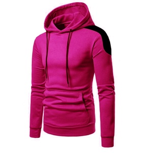 เสื้อมีฮู้ดแบบสวมหัวสำหรับผู้ชายสีดำระบายอากาศได้ดีเสื้อมีฮู้ดแบบมีเชือกผูกสำหรับใส่ตีกอล์ฟ - Product Image 1