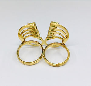 Anillos Gemvanity de Plata de Ley 925 Chapados en Oro, Proveedor Mayorista, Hechos a Mano, Personalizados, Económicos, Unisex, MOQ Bajo, Modernos, Únicos y Lindos - Product Image 3