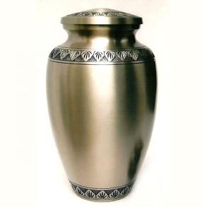 Brass Pewter Memorial Metal Brass Adults Human Funeral Ashes Cremation Urn American/European Style - Product Image 4