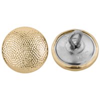 Boutons d'uniforme allemands de la Seconde Guerre mondiale en aluminium doré, de haute qualité, OEM, sur mesure, selon les exigences du concepteur