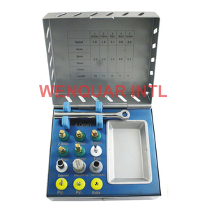Kit de Compresión Ósea Manual de Acero Inoxidable de Alta Calidad, 3 Instrumentos para Implantes Dentales Wenquar, Certificado CE Clase I - Product Image 1