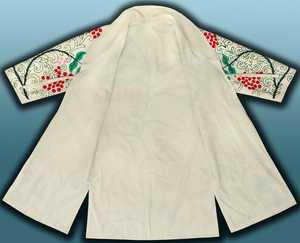 Chaqueta de manga larga con bordado para mujer, abrigo largo con abertura frontal, estilo bohemio - Product Image 2