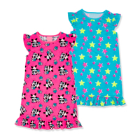 Pyjama pour bébé fille, 1 pièce, rose, imprimé hibou sur toute la surface, printemps, résistant aux flammes, respirant, robe de nuit pour bébé