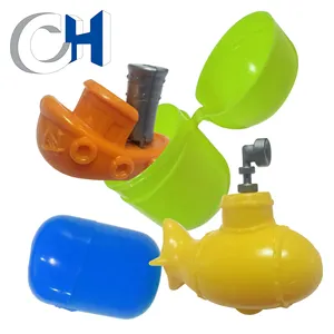 Capsules de bateau en plastique coloré, jouet multifonctionnel, rigolo