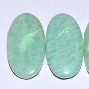 Paire de cabochons en Amazonite naturelle, pierre précieuse, taille libre, pour bricolage et fabrication de bijoux, vente en gros, livraison gratuite - Product Image 2