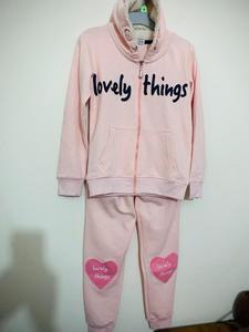 Kpop-pantalon en coton de marque pour enfants, sweat à capuche, manches longues, avec fermeture éclair, taille pâques pour garçons, Lot du Bangladesh, 100% - Product Image 4