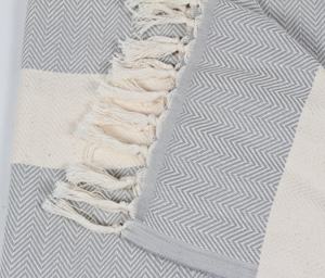 Serviette de Peshtemal turque à motif à chevrons de haute qualité meilleur prix couverture Fouta et tapis de pique-nique forme personnalisée pour un usage domestique - Product Image 1