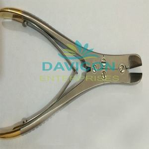 Pince manuelle orthopédique en acier inoxydable Riel Wire Cutter Pin & Wire Cutters Base d'instruments chirurgicaux - Product Image 1