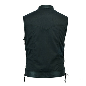 Nouveaux hommes Moto Moto Veste En Cuir De Vachette Véritable Outback Motard - Product Image 3