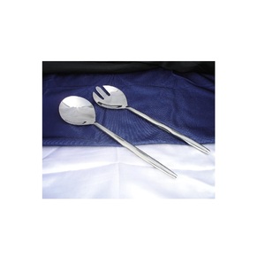 Serveur de salade de fantaisie de luxe moderne Vantage de conception unique de qualité supérieure chaude pour la décoration de la maison de mariages et l'utilisation de fêtes d'ustensiles de cuisine - Product Image 1