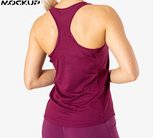 Camiseta sin Mangas de Verano para Mujer, Diseño Nuevo, Algodón, Deportiva, para Gimnasio, Yoga, con Logotipo Frontal Personalizado, Proveedor Mayorista - Product Image 3