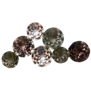 Círculos de forma modernos y elegantes, colgante de pared decorativo de METAL para sala de estar, cama, habitación de invitados - Product Image 6