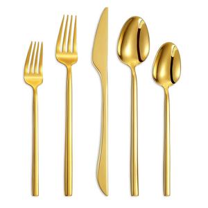 Ensemble de couverts en métal design fait à la main maison hôtel restaurant vaisselle traiteur couverts de service ensembles de couverts - Product Image 3