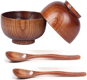 Vaisselle en bois pour hôtels, bols de luxe toutes saisons, parfaits pour le service de table, accessoires et fournitures. - Product Image 5