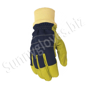 Véritable Cuir Ignifuge gants de lutte contre l'incendie Pakistan - Product Image 2
