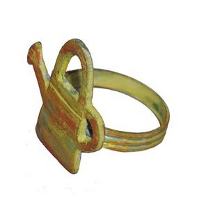 Anillo decorativo para servilletas de mesa, soporte moderno de diseño para pañuelos, anillo metálico de diseño para servilletas - Product Image 2