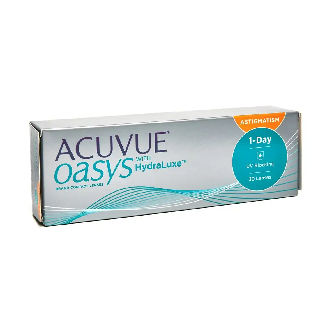 Acuvue oasys, 1day toric 30 peças johnson & johnson lentes de contato macias descartáveis diárias para astigmatismo