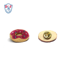 Broche brodée Pizza, badges brodés