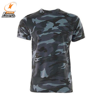 T-shirt camouflage en coton