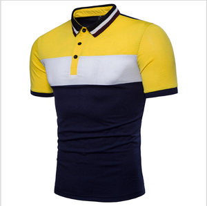 Conception personnalisée de votre propre marque de chemises pour hommes à manches courtes en coton et polyester, séchage rapide, impression personnalisée, couleur et logo personnalisés, anti-rides, en molleton - Product Image 3