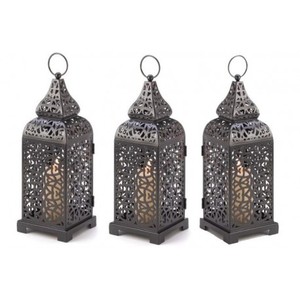 Nouvelle arrivée Design Oriental Garden extérieur lanternes suspendues pour bougies décor à la maison fabricant en gros - Product Image 5