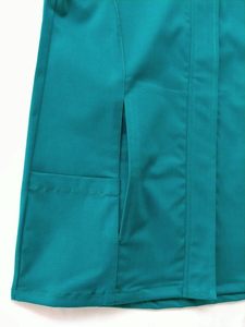 Ensemble de blouses d'infirmière pour femmes Gulle Italia, dernier design, tissu sergé en coton/élasthanne, uniforme d'hôpital, fermeture éclair et poches - Product Image 2
