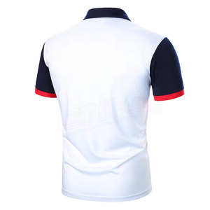 เสื้อยืดลำลองคุณภาพสูงสำหรับผู้ชาย ขายส่ง รับทำโลโก้ ผ้าโพลีเอสเตอร์/คอตตอนแคนวาสเนื้อผ้าหนา 220 กรัม สำหรับฤดูร้อน แห้งเร็ว - Product Image 3