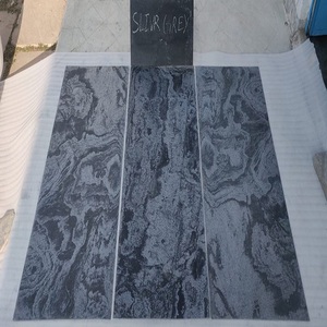 Silver <b>Grey</b> Flexible Stone Veneer Block Natural Stone <b>Sheet</b> Interior <b>Wall</b> Cladding Fireproof Lightweight Hotel <b>Panel</b> - Product Image 4