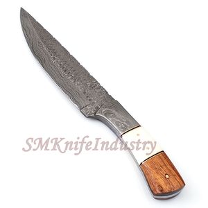 Juego de cuchillos de chef de cocina de Damasco hechos a mano personalizados Hoja de acero inoxidable de estilo único con cubierta de cuero - Product Image 2