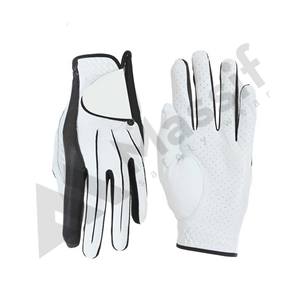 Gant de golf en cuir de vachette synthétique couleur douce - Product Image 5