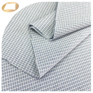 Recyclé polyester spandex tissu à carreaux pour athleisure porter - Product Image 1