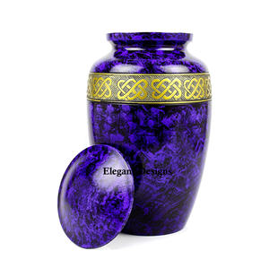 Urna de cremación de calidad superior, tamaño personalizado, urna India hecha a mano, diseño tradicional, la mejor calidad, barata, nueva - Product Image 3