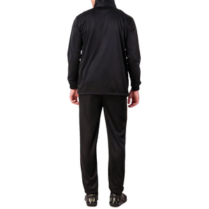OEM ODM Ensemble de survêtements zippés personnalisés pour hommes, jogging décontracté, patch brodé, grande taille, saison d'hiver à bas prix - Product Image 6