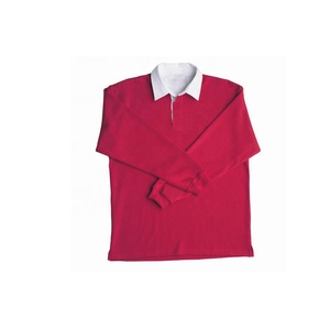 Camisetas de rugby Streetwear con diseño de hombro caído camisetas de polo de moda precio de fábrica OEM - Product Image 1