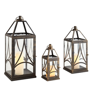 Linterna de Metal de diseño moderno, superventas, tarro candelabro único y para el hogar, boda y decoración navideña, precio razonable - Product Image 1