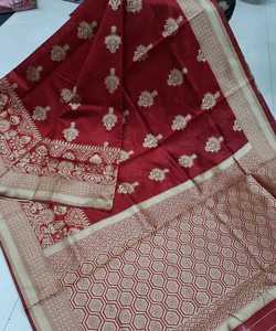 Nouveau Banarasi Broderie Saree Ethnique - Product Image 4