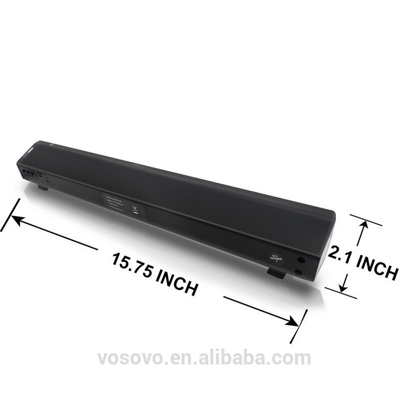 Portable numérique Audio Stéréo Bluetooth Haut-Parleur Lourd Barre de Son