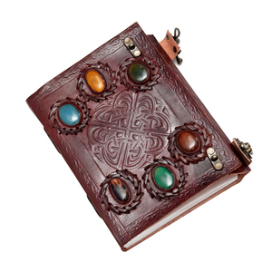 วารสารหนังที่สวยงามด้วยหินที่แนบมา - Product Image 1